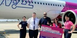 Компания Wizz Air перевезла 8 миллионов пассажиров в аэропорт Ларнаки и обратно