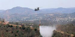 Вертолеты Chinook с британских баз будут тушить лесные пожары на Кипре