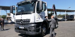 Лимассол получил новый мусоровоз по программе ЕС