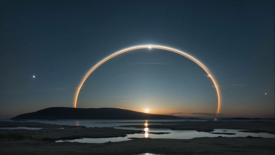 Удивительное астрономическое событие: двойное лунное затмение над Ларнакой