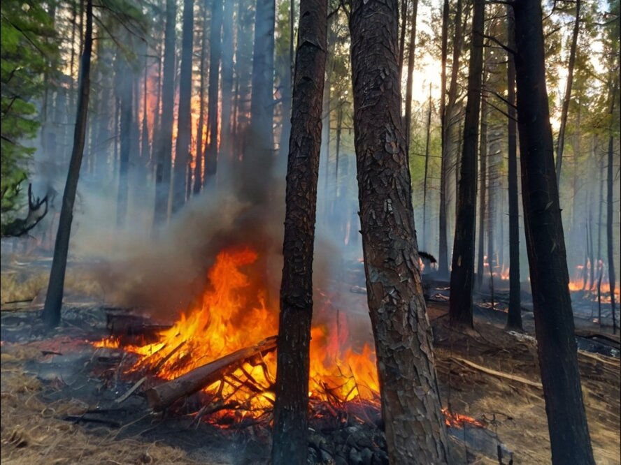 На Кипре ужесточат наказание за лесные пожары