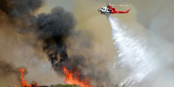 Король Иордании предложил Кипру пожарные самолеты 