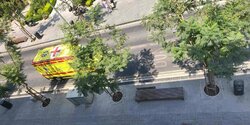 В Никосии обрушились строительные леса: перекрыт участок проспекта Макариоса