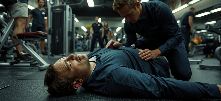 В спортзале в Пафосе во время тренировки умер мужчина