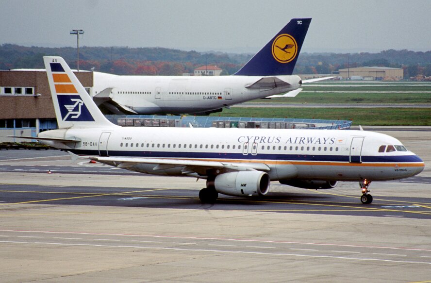 В 1991 году Кипр приобрел самый современный самолет в мире Airbus A320