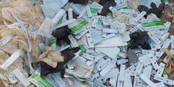 ​Медицинские отходы после экспресс-тестов вывалили на обочину дороги в Никосии