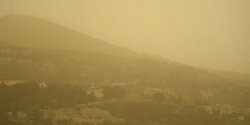 Кипр во власти жары и пыльной бури