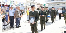 Греческим солдатам, служившим на Кипре, воздвинули новый памятник