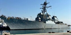Американский авианосец USS Arleigh Burke прибыл в Ларнаку