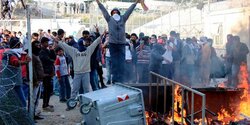 На Кипре в лагере беженцев Менойя прошли беспорядки