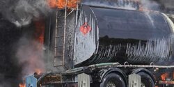 Трасса Никосия-Лимассол перекрыта из-за столкновения трех грузовиков!