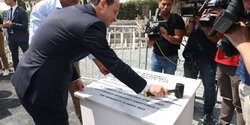 Президент Кипра заложил фундамент доступного жилья в Ларнаке