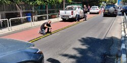 В Лимассоле демонтировали скандальные столбики