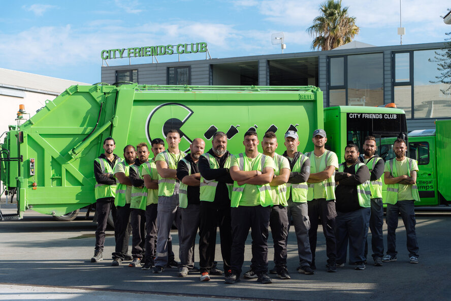 В 2025 году City Friends Club убрал около 200 тонн мусора по всему Кипру