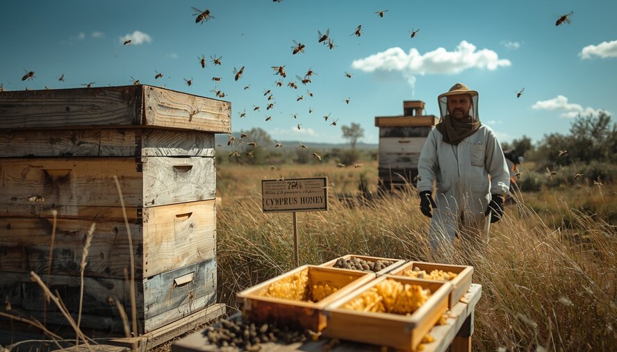 Производство мёда на Кипре сократилось на 30%