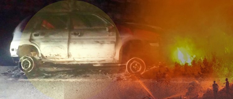 Пожилая пара сгорела в автомобиле на Кипре, спасаясь от лесного пожара Пожилая пара сгорела в автомобиле на Кипре, спасаясь от лесного пожара