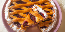 Паста Флора - кипрский пирог с ягодным джемом!