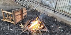 Злоумышленники разгромили территорию вокруг церковь Святой Параскевы
