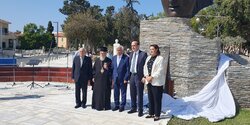 В Пафосе прошло открытие памятника, посвященного 200-летию Греческой революции