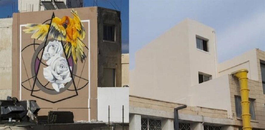 В Пафосе маляры уничтожили произведения известных уличных художников