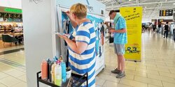 В аэропорту Ларнаки запустили арт-программу для пассажиров