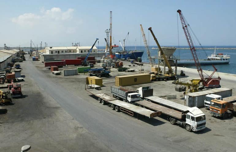 Работа порта Фамагусты на севере Кипра может быть приостановлена