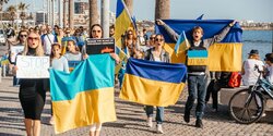 В Пафосе прошел митинг за мир в Украине