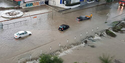 На Кипр обрушились сильные дожди