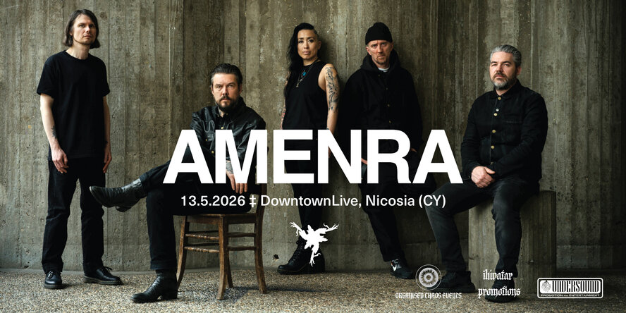 Бельгийская группа AMENRA впервые выступит на Кипре