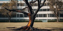Вандалы атаковали начальную школу в Ларнаке