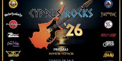 Фестиваль Cyprus Rocks 2026 возвращается в Протарас
