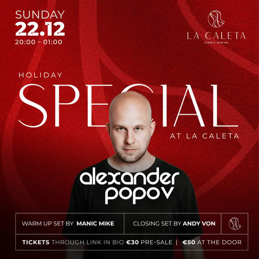 DJ Alexander Popov DJ Alexander Popov