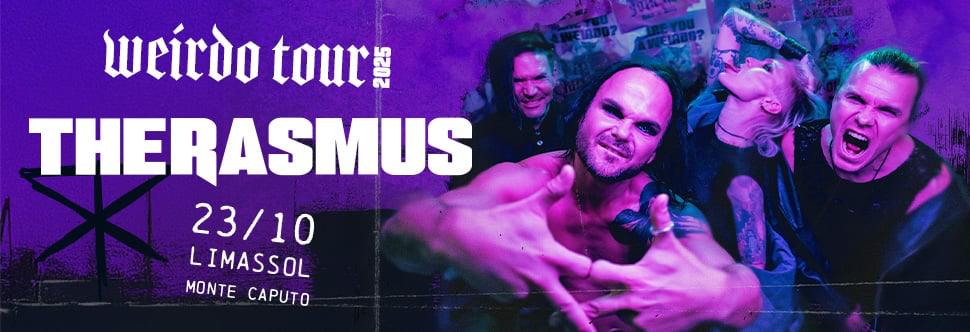 THE RASMUS впервые выступят на Кипре в октябре 2025 года! THE RASMUS впервые выступят на Кипре в октябре 2025 года!