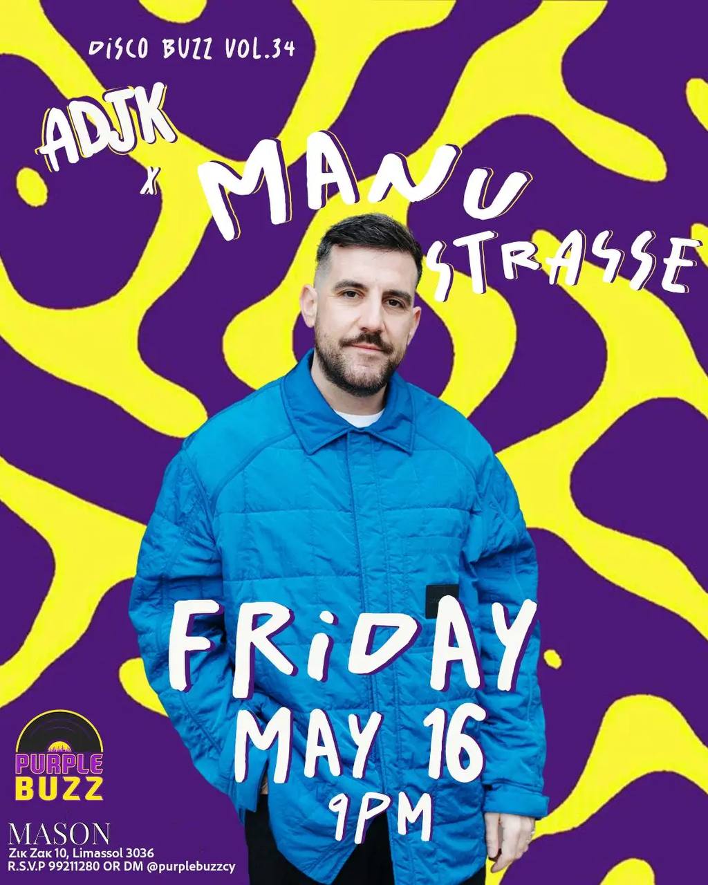 Disco Buzz Vol.34 w/ Manu Strasse Disco Buzz Vol.34 w/ Manu Strasse