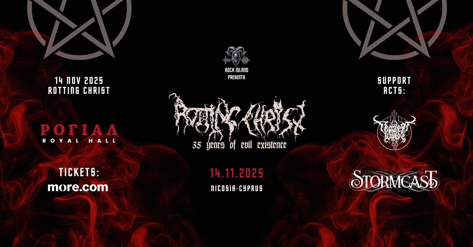 ROTTING CHRIST — LIVE IN NICOSIA