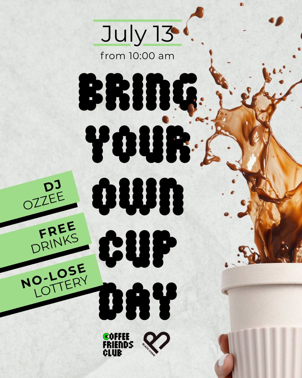 Bring Your Own Cup Day Bring Your Own Cup Day
