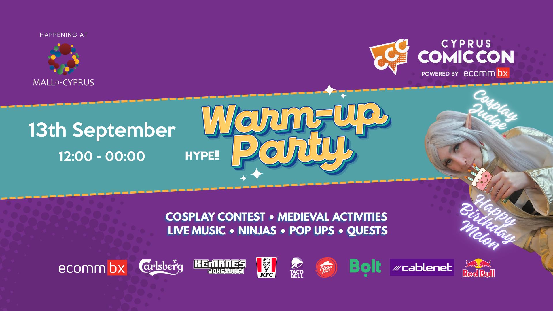Cyprus Comic Con 2025 - препати