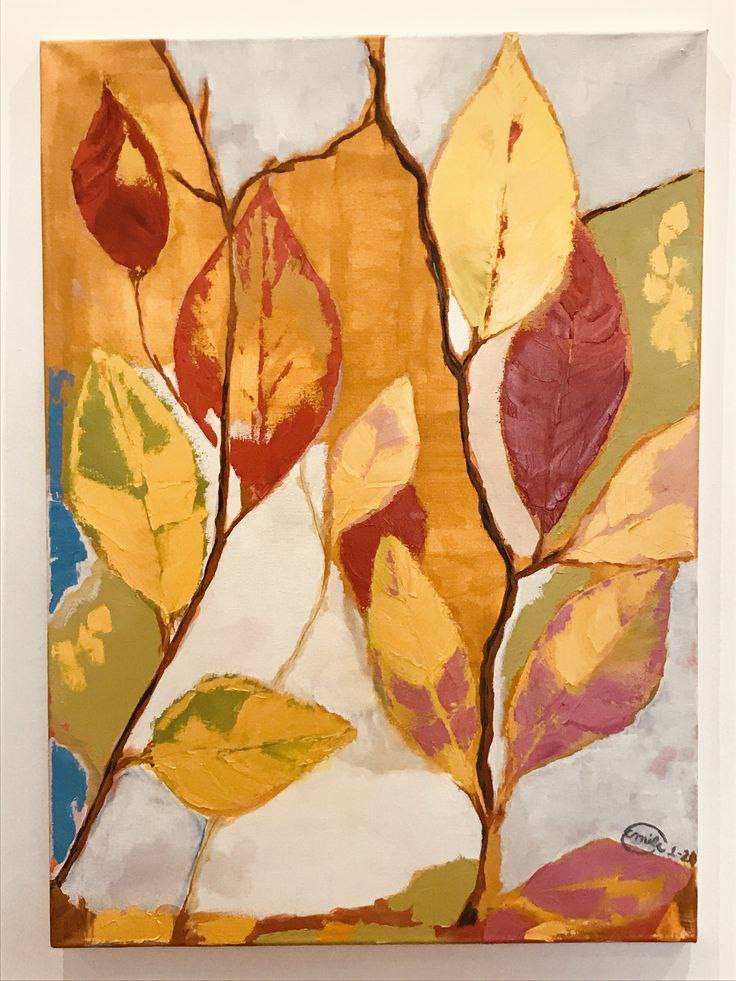 Осенний мастер-класс по акриловой живописи