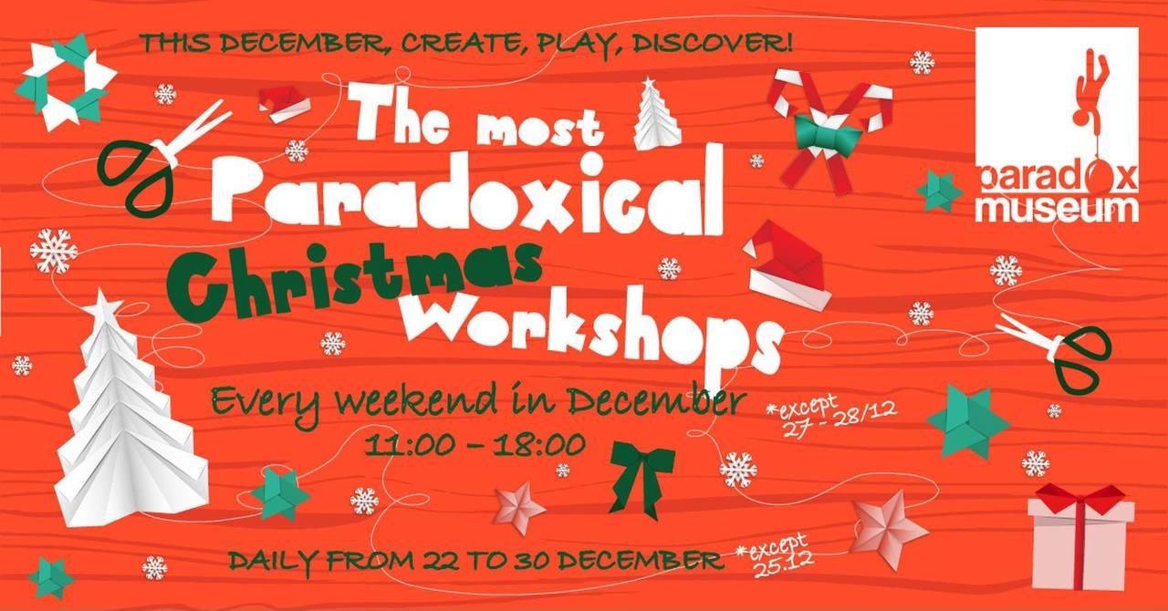 Рождественские мастер-классы в Paradox Museum Limassol
