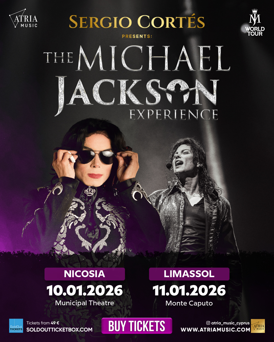 Официальный трибьют Майкла Джексона на Кипре