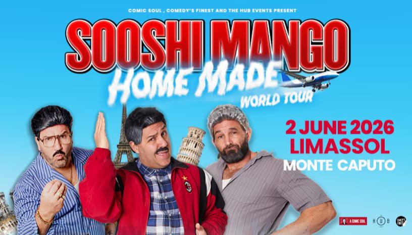 Австралийское комедийное трио Sooshi Mango впервые на Кипре