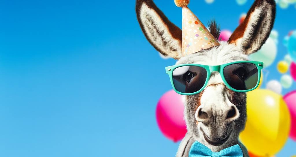 Чистый понедельник на ферме с осликами