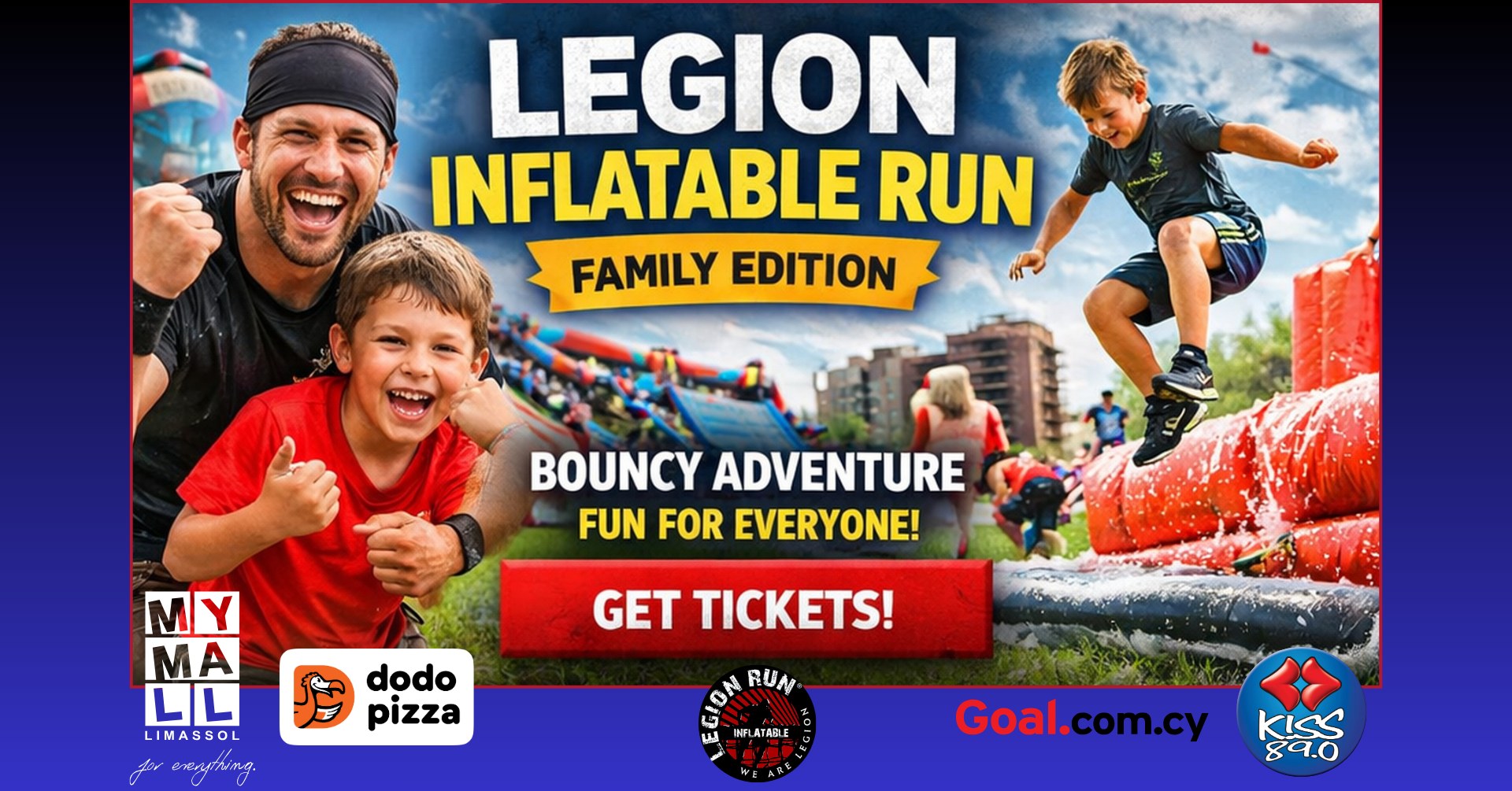 Legion Inflatable Run — Family Edition