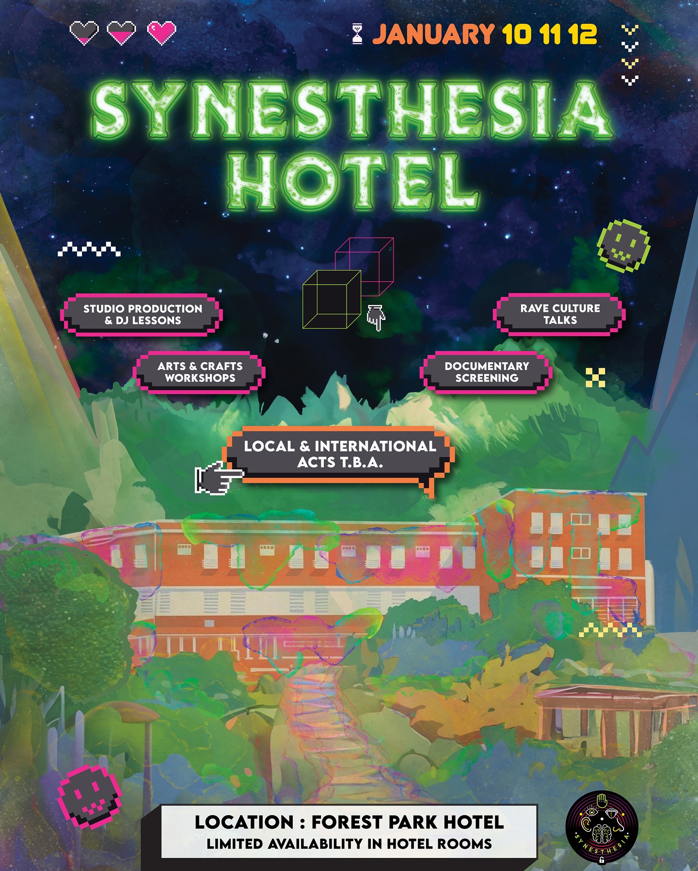 Рейв в Forest Park от Synesthesia!