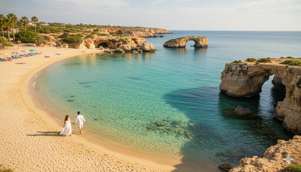 пляжи кипра