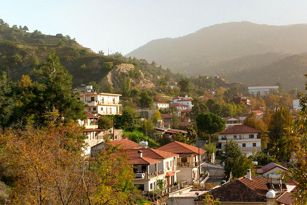 Горная деревня Кипр