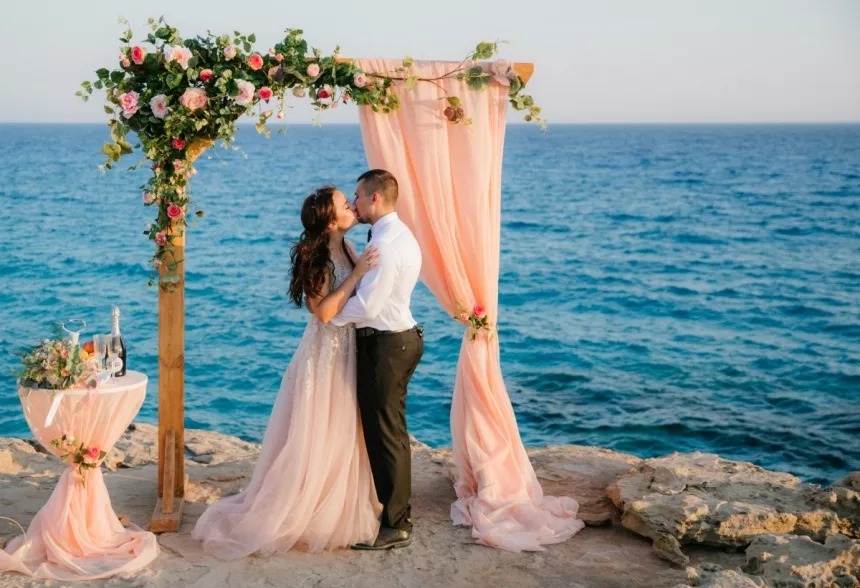 Свадебная церемония на Кипре - Мыс Каво Греко