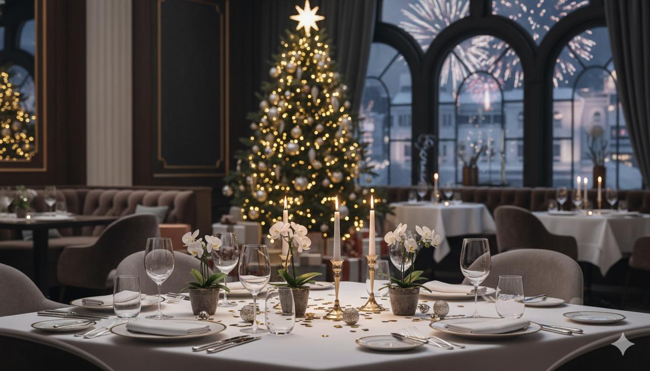 Новый год в ресторане