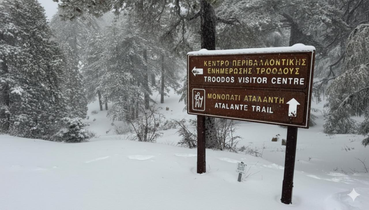 тропа в троодосе