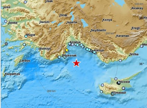 На Кипре произошло землетрясение магнитудой 5,2 балла : фото 2